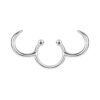 1PC Fake Septum Nose Ring Hoop, Non Pierced Nose Cuffs Faux Clicker Hanger 7
